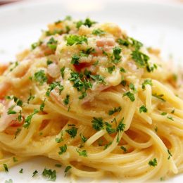 spaghetti alla gricia 